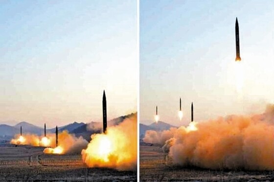 North Korea’s launch of four Scud extended range missiles on Mar. 6