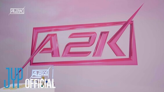 The logo for “A2K,” a new project by JYP Entertainment and Republic Records. (courtesy of JYP Entertainment)