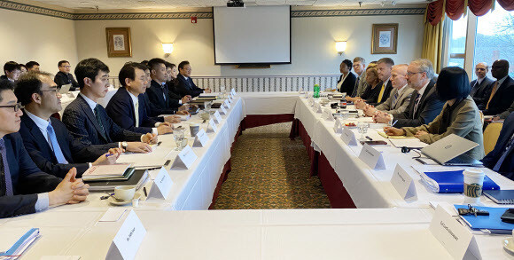 The sixth round of negotiations for the 11th Special Measures Agreement in Washington, DC, on Jan. 15. (provided by MOFA)