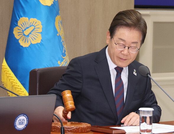 이재명 대통령, 국무회의에서 3대 특검법 의결(2025-06-10)