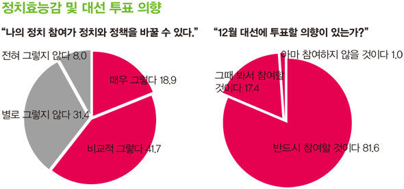 제935호 표지1 정치효능감 및 대선 투표 의향