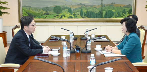  head of the South Korean Unification Ministry’s policy office and Kim Sung-hye