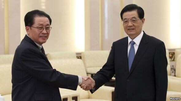  meeting with then-Chinese President Hu Jintao.