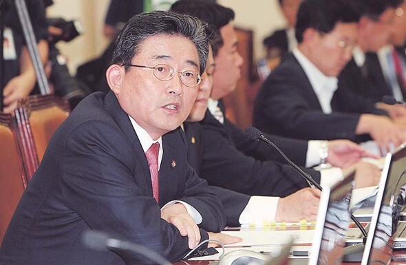 이한구 한나라당 의원. 한겨레 박종식 기자