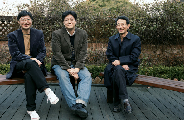 정태인·홍기빈·우석훈(오른쪽부터)