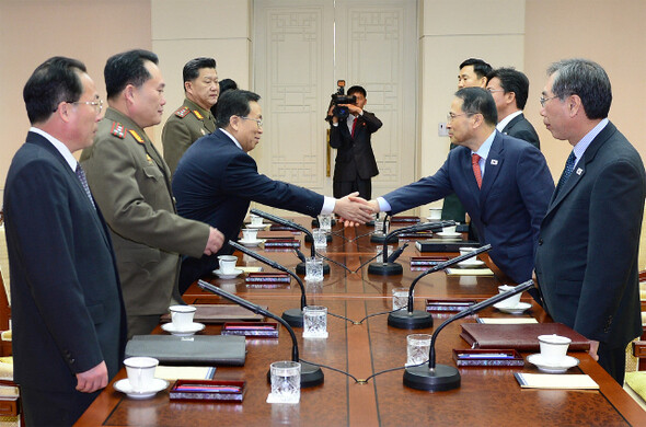  head delegate to the Feb. 12 inter-Korean meetings