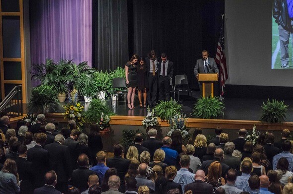 The funeral for student Otto Warmbier