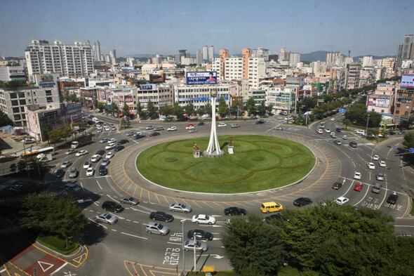 » 울산 도심지 전경. 한겨레21 박승화