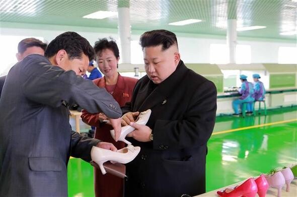  in this image released by Korean Central News Agency on Jan. 31. (KNCA/Yonhap News)