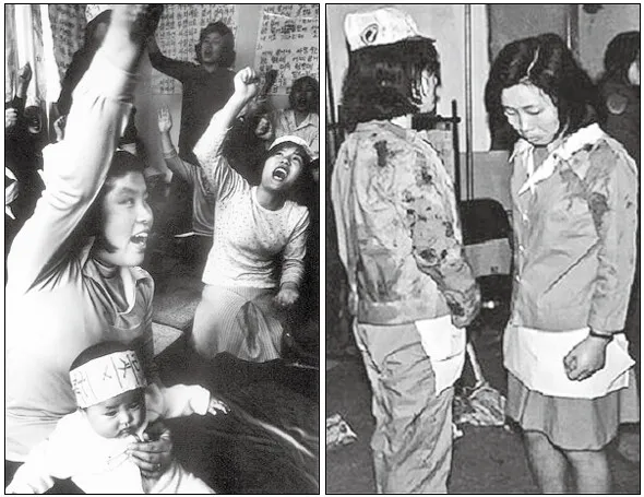 동일방직 사건 당시 사진
