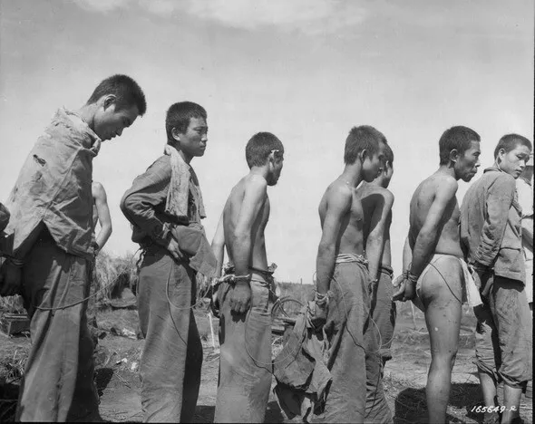 Photographs show Koreans toiling in wartime South Pacific