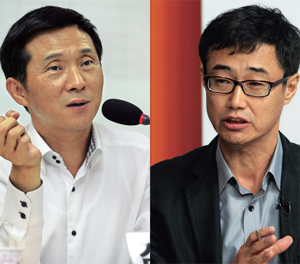 한겨레 김태형 기자, 김정효 기자