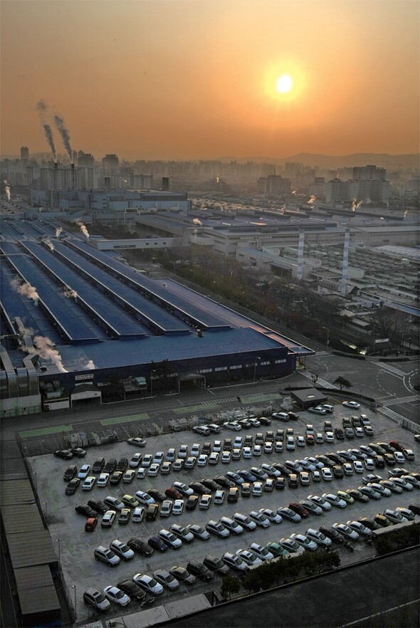 The GM Korea factory in the Bupyeong District of Incheon. (Hankyoreh Archive)