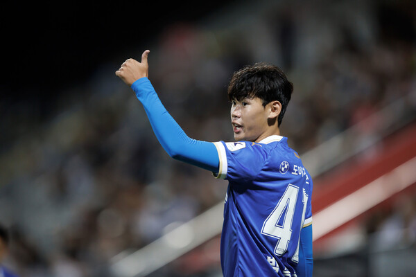 Park Seung -soo of Suwon Samsung. Korea Professional Football Federation provided
