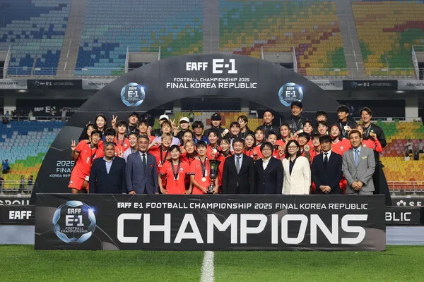 양명석 여자축구연맹 회장 “동아시안컵 우승 계기 꿈을 …