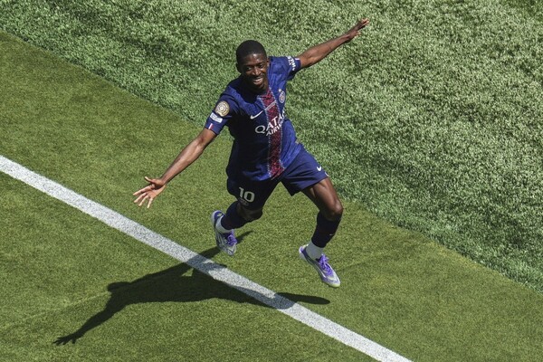 Dembele of Paris Saint -Germain. AP Yonhap News