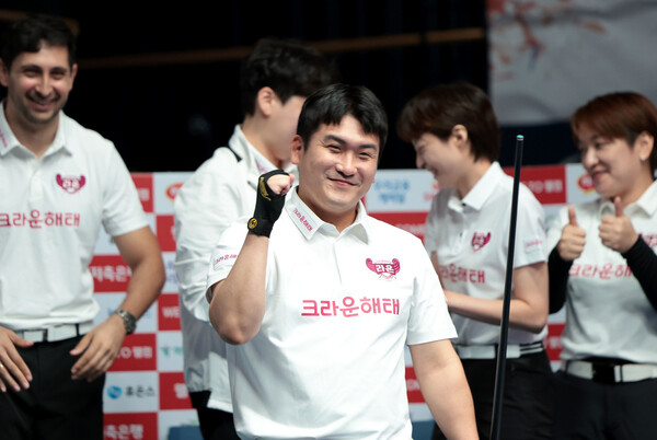 Oh Tae -joon of Crown Haitai. PBA provided
