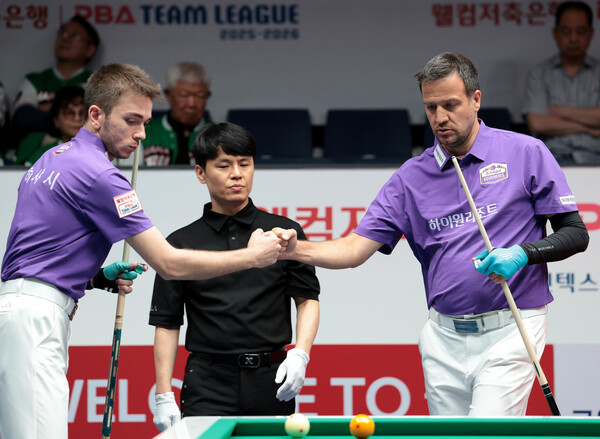 Turkiye Duo Hasisi (left) and decennet of High One Resort. PBA provided