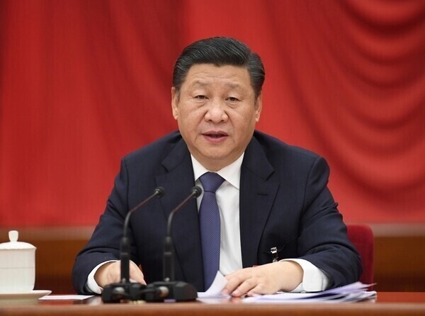 Chinese leader Xi Jinping can be seen in this undated photo. (Xinhua/Yonhap News)
