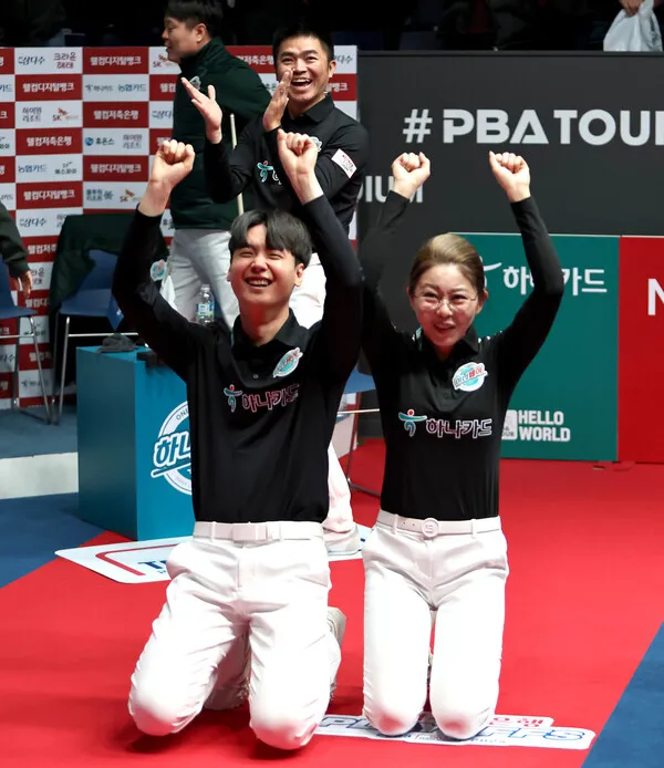 하나카드의 주장 김병호 “농협카드와 PO 대결에선 딸도 무조건 이긴다”
