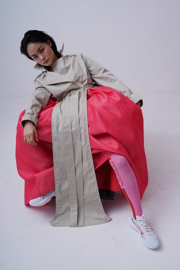 Rising South Korean fashion designer Kim Cheong-eum is working on hanbok-inspired adaptive apparel.