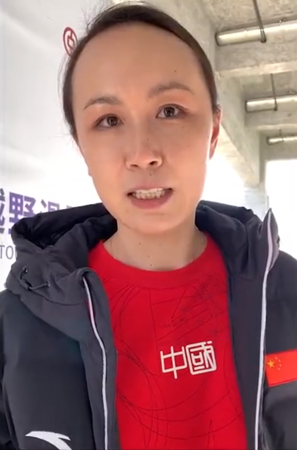 장가오리 전 중국 국무원 부총리에게 성폭행 피해를 당했다고 폭로한 중국 테니스 스타 펑솨이. 트위터 영상 갈무리
