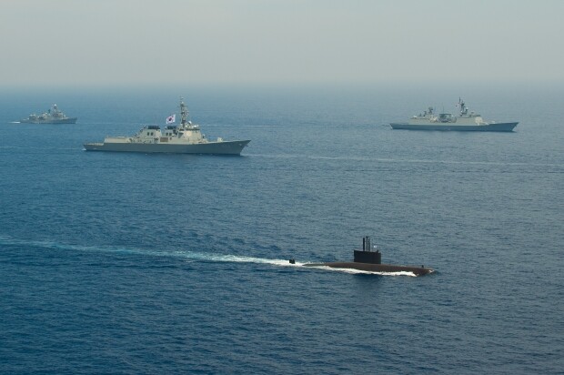 South Korea-USjoint antisubmarine exercises