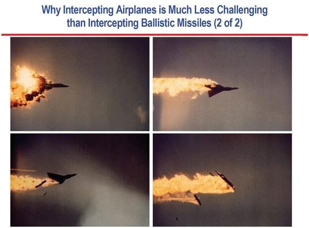Why intercepting airplanes is much less challenging than intercepting ballistic missiles(2 of 2)