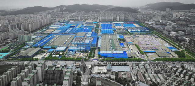 GM Korea’s factory in Incheon’s Bupyeong District. (provided by GM Korea)