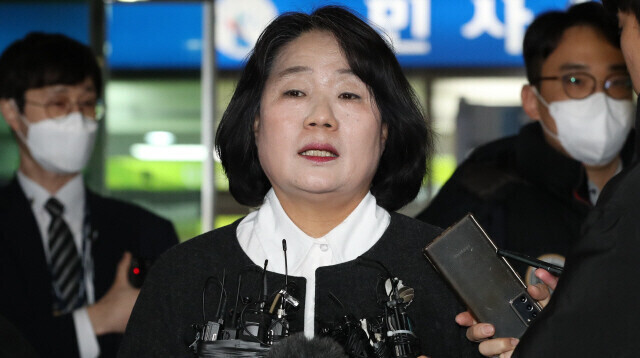 Independent lawmaker Yoon Mee-hyang. (Kim Jung-hyo/The Hankyoreh)