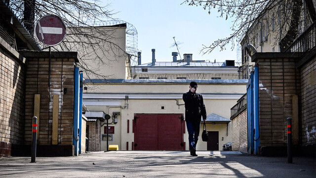 Lefortovo Prison, where South Korean national Baek Won-soon is being held by Russian authorities in Moscow. (AFP/Yonhap News)