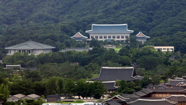 청와대. &lt;한겨레&gt; 자료 사진