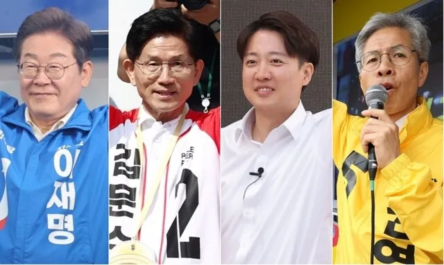 이재명 45.5% 김문수 38.3%…이준석 ‘언어 성폭력’ 막판 변수