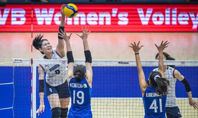 여자배구, 타이에 0-3 완패…아시아선수권 탈락, 올림픽 출전 ‘빨간불’