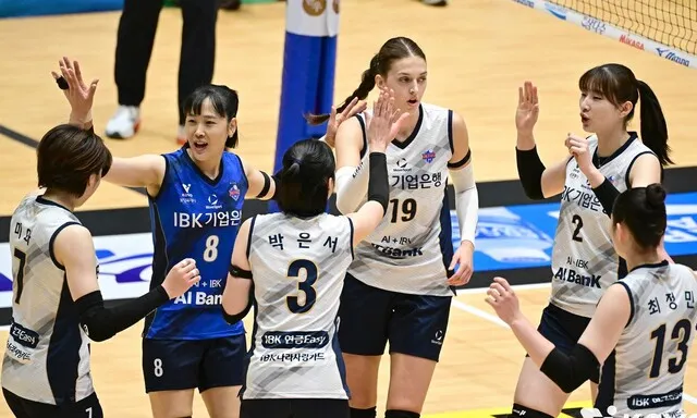 신생팀 ‘숲 수퍼스’, 호된 신고식…기업은행에 0-3 완패