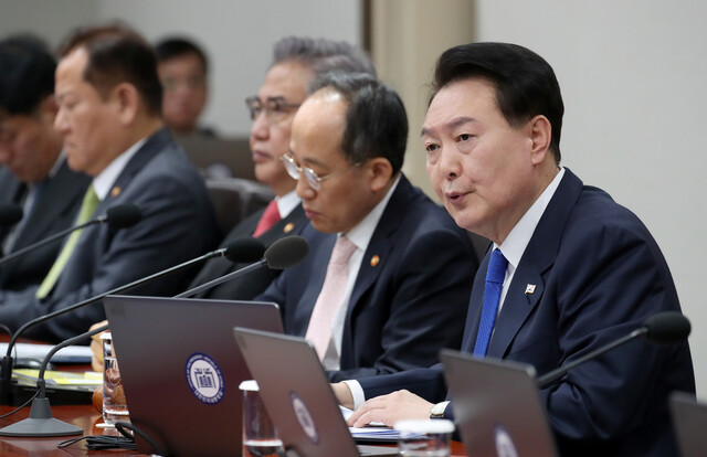 President Yoon “Some people will be leaving starting next week”…  Cabinet reshuffle made official