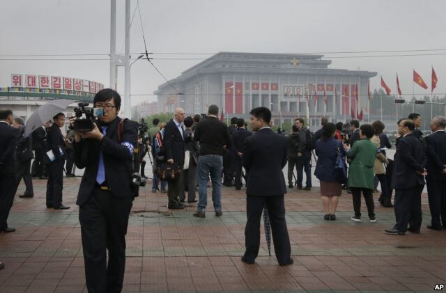Though North Korea invited many foreign reporters to cover the Workers’ Party Congress in Pyongyang