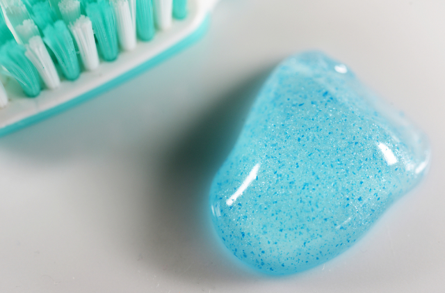 Microplastic in toothpaste (provided by Greenpeace)