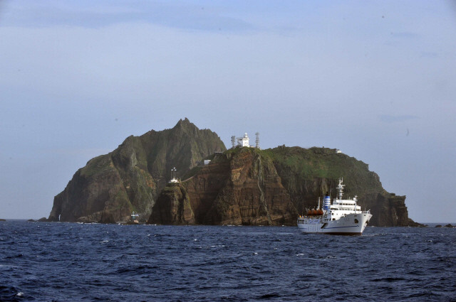 The Dokdo islets. (Hankyoreh archives)