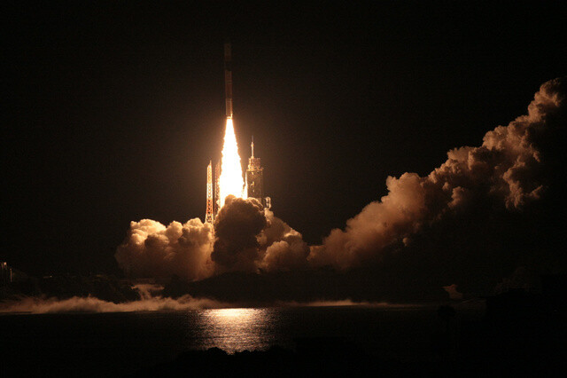 The launch of Michibiki satellite #1