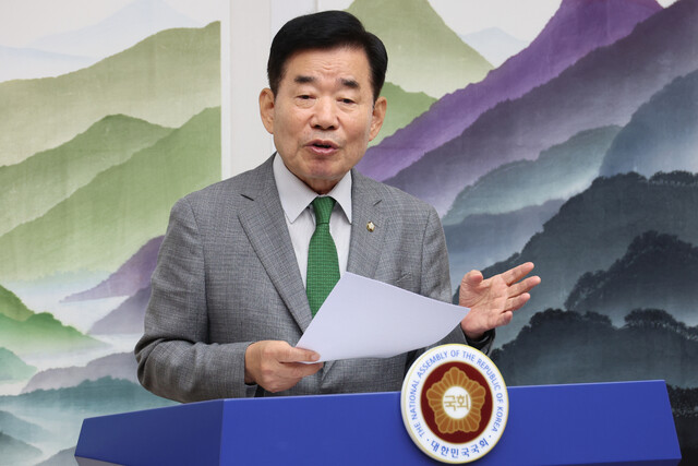 김진표, '채상병 특검용' 오해 없게…연금개혁 '원포인트' 본회의 제안 - 한겨레