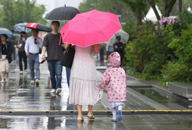 내일 남부 곳곳엔 강한 비… 전국, 습한 더위 시작됐다 - 한겨레