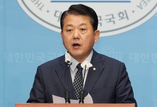 Lawmaker Kim Byung-joo of the Democratic Party. (pool photo)