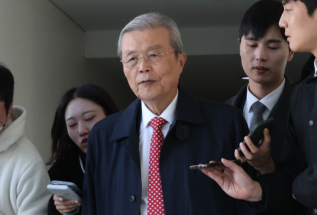 김종인 전 비대위원장. 백소아 기자 thanks@hani.co.kr