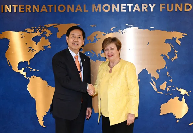 IMF 총재, 구윤철 만나 “한국 중기 재정건전성 노력, 안정적 재정운용 도움될 것”
