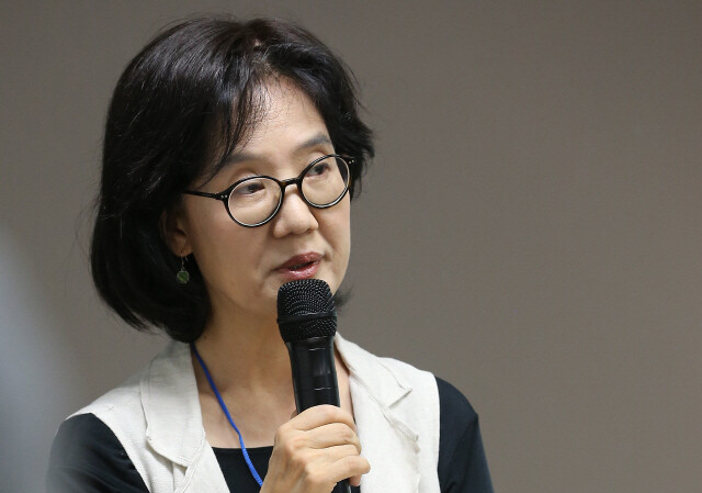 일본군 ‘위안부’ 피해자 비하 논란을 불러온 <제국의 위안부> 저자 박유하 세종대 교수. 연합뉴스
