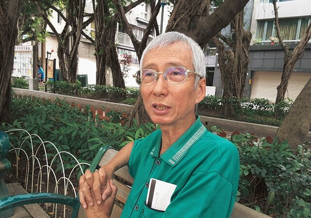대만 동성애 운동의 상징과 같은 치자웨이. 1986년 최초로 커밍아웃해 구속됐던 그는 이후 동성결혼 합법화를 위해 법적 싸움을 마다하지 않았다. 양첸하오 제공