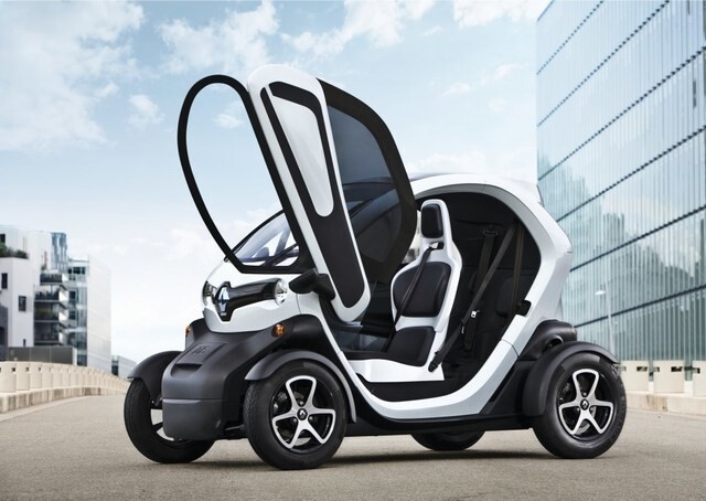 The ultra-compact electric car Twizy. (provided by Renault Samsung Motors)