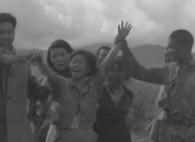 The late Park Yeong-sim and other comfort women survivors are rescued by Allied forces during the Pacific War. (provided by KBS)