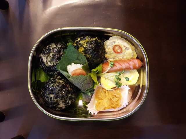 A jumeokbap boxed lunch at Mom’s Cook in Gwangju’s Dongmyeong neighborhood